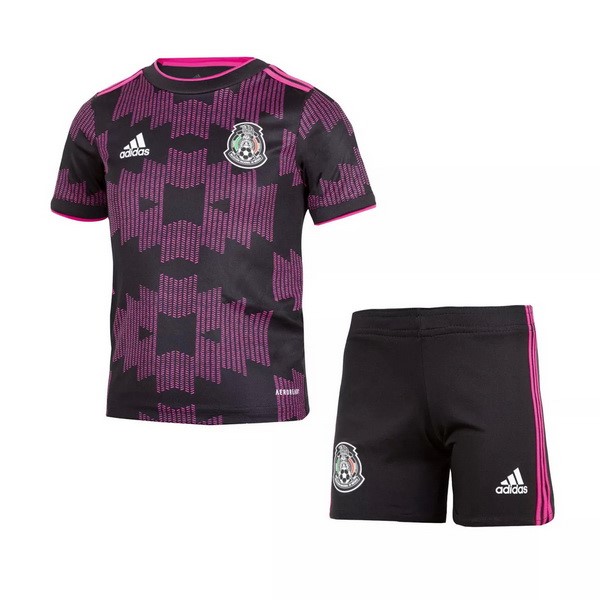 Camiseta México Primera Equipación Niño 2021 Purpura